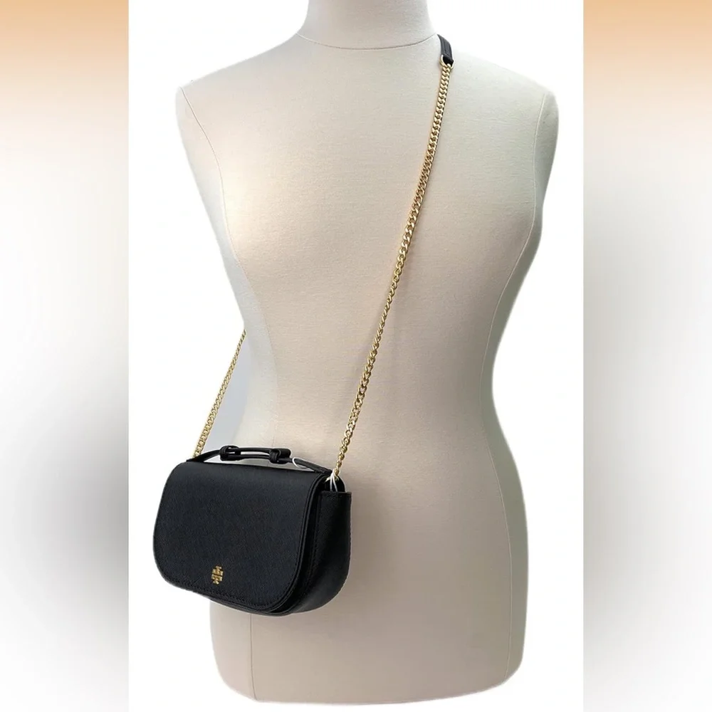 Tory Burch, Emerson Top Handle Women's Saffiano Leather Crossbody Bag, NEW!!